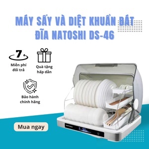 Máy sấy bát đĩa Natoshi 46L