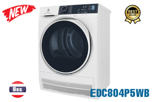 Máy sấy quần áo Electrolux 8 kg EDC804P5WB