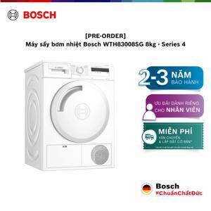 Máy sấy quần áo Bosch 8kg WTH83008SG