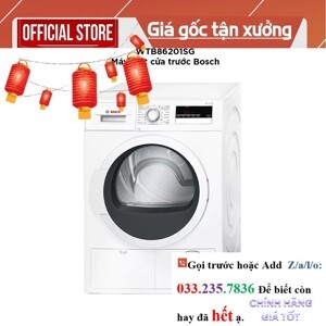 Máy sấy quần áo Bosch WTB86201SG