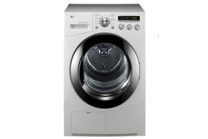 Máy sấy quần áo LG DR80BW (DR-80BW) - Lồng ngang, 8 Kg