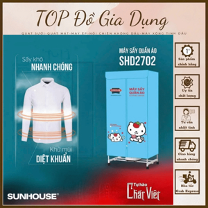 Máy sấy quần áo Sunhouse SHD2702