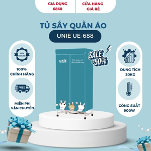 Máy sấy quần áo Unie UE-688