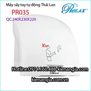 Máy sấy tay bầu hộp nhựa Prolax PR-035