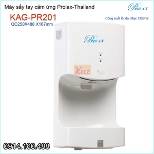 Máy sấy tay cảm ứng Prolax Thailand KAG-PR201