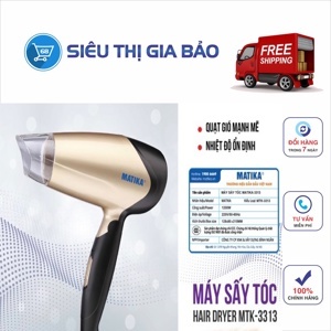 Máy sấy tóc nóng lạnh Matika MTK-3313