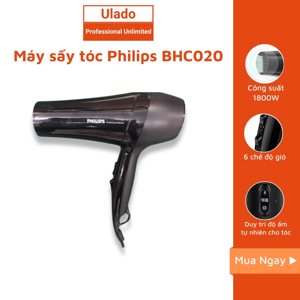 Máy sấy tóc Philips BHC020 1800W