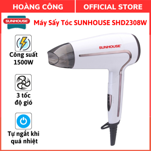 Máy sấy tóc Sunhouse SHD2308W - 1500W