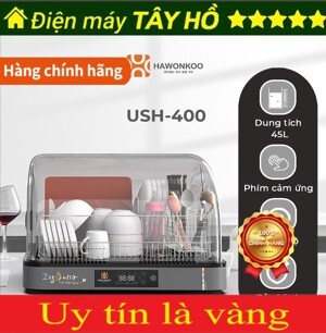 Máy sấy và tiệt trùng bát đĩa đa năng Hawonkoo USH-400