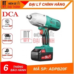 Máy siết bu lông dùng pin 18V DCA ADPB20F