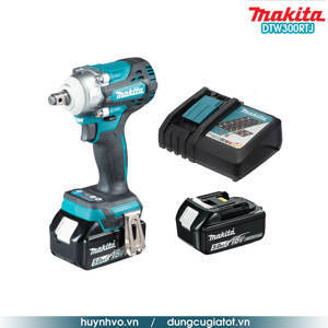 Máy siết bu lông dùng pin 18V Makita DTW300RTJ