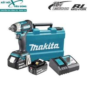 Máy siết bu lông dùng pin 18V Makita DTW181RFE