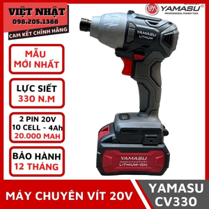 Máy siết bu lông dùng pin 20V Yamasu YMS-BL 330