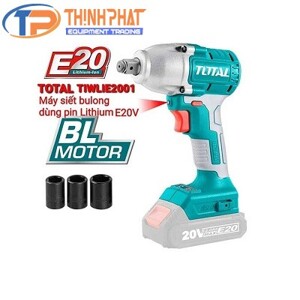 Máy siết bu lông dùng pin 20V E20 Total TIWLIE2001