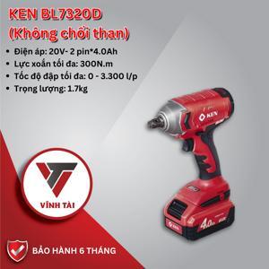 Máy siết bu lông dùng pin Ken BL7320D