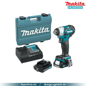 Máy siết bu lông dùng pin Makita TW160DSAE