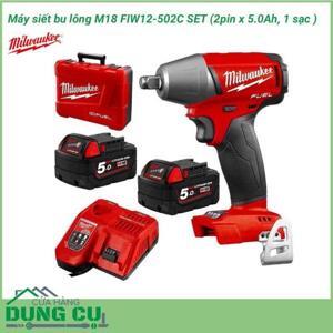 Máy siết bu lông Milwaukee M18 FIW12-502C