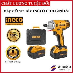 Máy siết vít dùng pin Ingco CIDLI228181