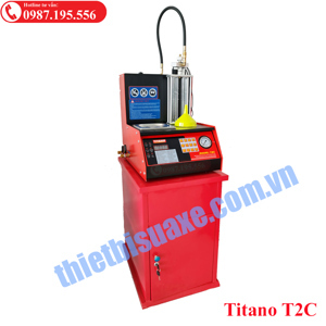 Máy súc rửa kim phun xăng điện tử FI Titano T2C+