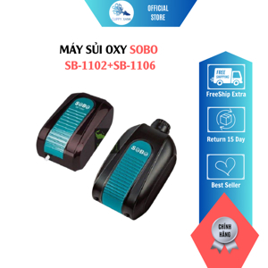 Máy Sủi hai vòi chạy êm SoBo SB-1106 5800W