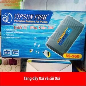 Máy sủi khí chạy pin VS-960