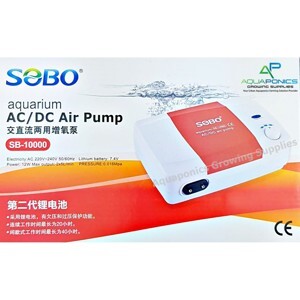 Máy sủi tích điện Sobo SB10000