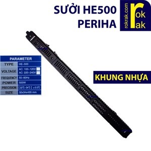 Máy sưởi bể cá Periha HE-500