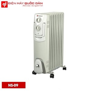 Máy sưởi dầu Nishu NS-09 - 9 thanh sưởi