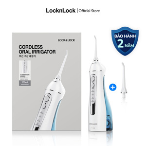 Máy tăm nước không dây Lock&Lock Cordless Oral Irrigator ENR156BLU 200ml