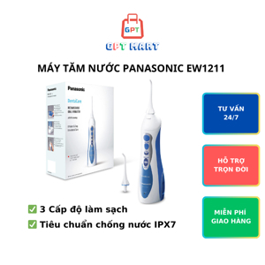 Máy tăm nước không dây Panasonic EW1211W