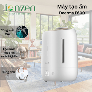 Máy tạo ẩm siêu âm chạm cảm ứng Xiaomi Deerma F600