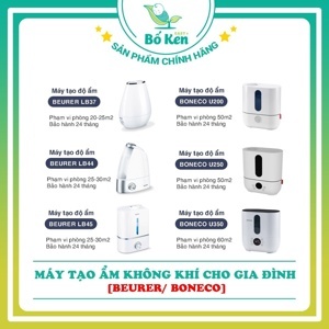 Máy tạo ẩm sóng âm Boneco U350 - 5 lít