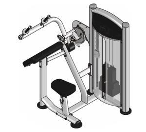 Máy tập giãn cơ tay Impulse IT9323