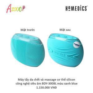 Máy tẩy da chết và massage cơ thể USA Silicone HoMedics BDY-300BL