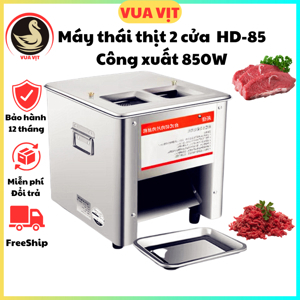Máy thái thịt tươi sống, thịt tái Yamafuji HD85 - 2 cửa