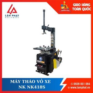 Máy tháo lắp lốp xe tay ga và ô tô hiệu Bright NK418S