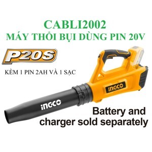 Máy thổi bụi dùng pin Ingco CABLI2002