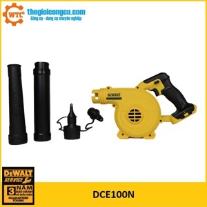 Máy thổi hơi cầm tay 18v Dewalt DCE100N