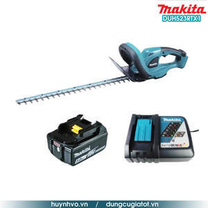 Máy tỉa hàng rào dùng pin 18V Makita DUH523RTX1