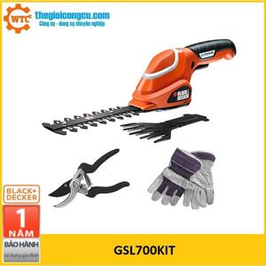 Máy tỉa lá Black&Decker GSL700KIT