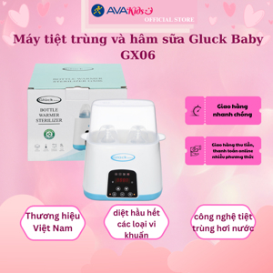 Máy tiệt trùng bình sữa Gluck GX06