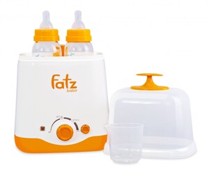 Máy tiệt trùng hâm sữa đa năng 2 bình Fatzbaby FB3011SL