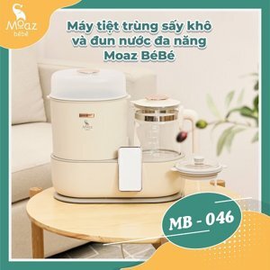 Máy tiệt trùng sấy khô và đun nước Moaz BéBé MB046 (MB-046)