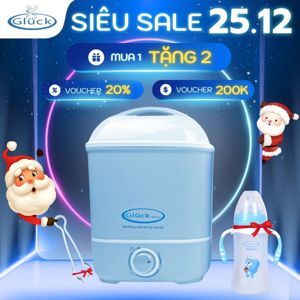 Máy tiệt trùng và sấy khô bình sữa Gluck GX07 của Đức