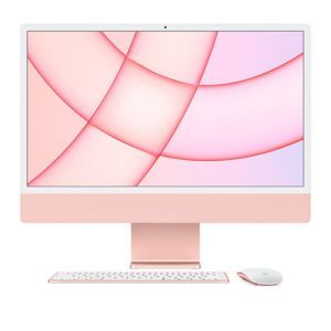 Máy tính All in One Apple iMac 24inch M1 MJVA3SA/A - Apple M1, 8 GB RAM, 256 GB SSD, VGA 7-core GPU, 24 inch