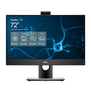 Máy tính All in One Dell Optiplex 5480 XCTO- Intel Core i5-10500T, 4GB RAM, 256GB M.2 PCIe NVMe, 23.8 inch Full HD(1920x1080