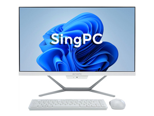 Máy tính để bàn SingPC M22Ki382-W - Intel Core i3-10100 Processor, 8GB RAM, SSD 256GB, 21.5 inch Full HD