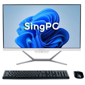 Máy tính để bàn SingPC M22Ki382-W - Intel Core i3-10100 Processor, 8GB RAM, SSD 256GB, 21.5 inch Full HD