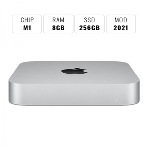 Máy tính Apple Mac mini 2020 M1 MGNR3SA/A - 8‑core CPU and 8‑core GPU, 8GB RAM, 256GB SSD, 1.4 inch