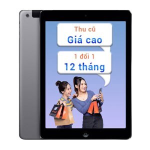 Máy tính bảng iPad Air 1 Cellular - Hàng cũ - 32GB, Wifi + 3G/ 4G, 9.7 inch